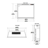 Napoleon Element Self-Trimming Built-In Electric Fireplace [NEFB36/42H-BS-1] (SAK58173)