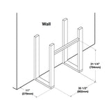 Napoleon Element Self-Trimming Built-In Electric Fireplace [NEFB36/42H-BS-1] (SAK58173)
