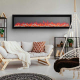 Napoleon Entice Wall-Hanging Electric Fireplace With Multi-Function Remote Control (SAK74519)