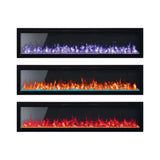 Napoleon Entice Wall-Hanging Electric Fireplace With Multi-Function Remote Control (SAK74519)