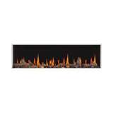 Napoleon Luminex 65-Inch LCD Built-In Electric Fireplace With Remote Control [NEFL65LCD-3SV] (SAK83665)