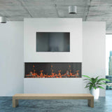 Napoleon Luminex 65-Inch LCD Built-In Electric Fireplace With Remote Control [NEFL65LCD-3SV] (SAK83665)