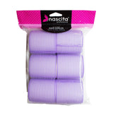 Nascita Sponge Hook-and-Loop Hair Rollers for Soft Curls 6-Pack