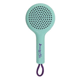 Nascita Retractable Hair Brush with Built-In Mirror Green