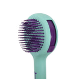 Nascita Retractable Hair Brush with Built-In Mirror Green