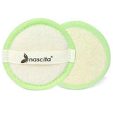 Nascita Loofah Face Pads for Gentle Exfoliation 2-Pack
