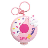 Nascita Folding Hairbrush with Mirror in Pink