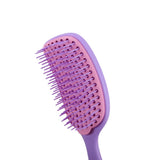 Nascita Easy-Clean Purple Hair Brush for Daily Styling