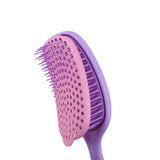 Nascita Easy-Clean Purple Hair Brush for Daily Styling