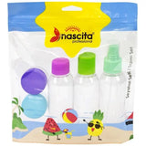 Nascita 5-Piece Travel Bottle Set No: 16 for Toiletries