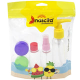 Nascita 5-Piece Travel Bottle Set No: 17 for Toiletries