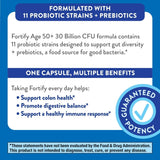 Nature's Way Fortify 50 Billion Daily Probiotic Adults 50+ 30 Capsules