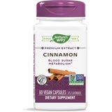 Nature's Way Premium Extract Cinnamon Standardized to 8% Flavonoids 60 Vcaps