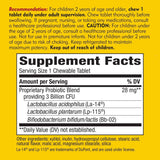 Nature's Way Primadophilus Kids, 3 Billion, 60 Chewables