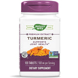 Nature's Way Turmeric Premium Extract Supports Joint Health* Non-GMO Project Verified 500mg per Serving 120 Tablets