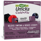 Nature's Way Umcka? Cold+Flu FastActives?, Shortens Colds & Reduces Severity, Fever**, Minor Aches/Pains**, 10 Packets