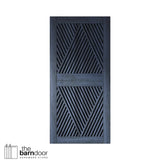 Diamond Pattern Pine Wood DIY Barn Door