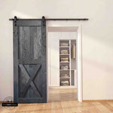 Natural Pine Wood Barn Door