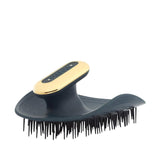 Manta Pulse Vibrating Scalp Massager Brush Ocean Blue & Gold