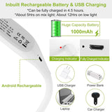Neck Reading Light Rechargeable Book Bed Lamp