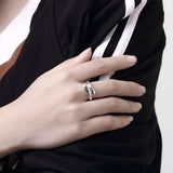 Necklace Ring Hook Oval Earings Set