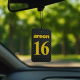 Areon City 16 Vanilla Black Long-Lasting Car Air Freshener