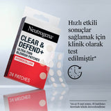 Neutrogena Clear & Defend Ultra Thin Blemish Patches - 24 Count