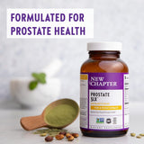 New Chapter Prostate Supplement - Prostate 5LX with Saw Palmetto + Selenium for Prostate Health - 120 ct Vegetarian Capsule