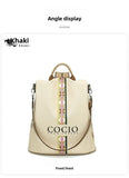 New Colorful Beige Shoulder Bag Simple Hundred models Women's Travel Backpack Cross-border Hot models Women's Bags