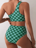 New fashionable and sexy bikini split beach swimsuit two-piece set