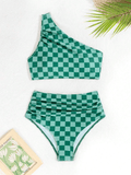 New fashionable and sexy bikini split beach swimsuit two-piece set