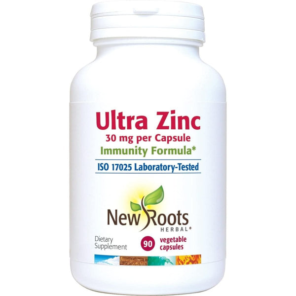 New Roots Herbal Ultra Zinc 30 mg 90 Capsules