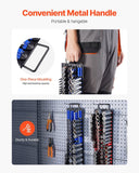 Newly Upgraded! Portable Socket Organizer Set 2PCS 160 Clips Steel Socket Tray Metric/SAE