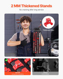 Newly Upgraded! Portable Socket Organizer Set 2PCS 160 Clips Steel Socket Tray Metric/SAE