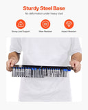 Newly Upgraded! Portable Socket Organizer Set 2PCS 160 Clips Steel Socket Tray Metric/SAE