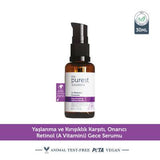 The Purest Solutions Retinol Serum - Anti-Aging Skincare with Hyaluronic Acid & Vitamin E