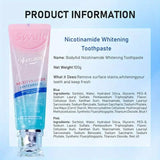 Niacinamide Intensive Whitening Toothpaste - Fresh Breath, Remove Tooth Stains