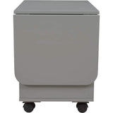 Nightstand with USB Port and Foldable Tabletop