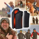 Nine Districts Intelligent Heating Vest Electric Heating