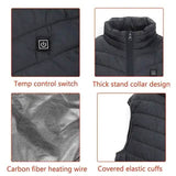 Nine Districts Intelligent Heating Vest Electric Heating