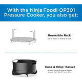 Ninja Pressure Cookers & Canners, 6.5 qt, Black (Refurbished)