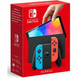 Nintendo Switch – OLED Model w/ Neon Red & Neon Blue Joy-Con (Refurbished)