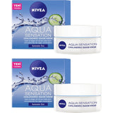 Nivea Aqua Sensation Hydrating Cream Duo 2x50ml