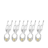 Fiona Franchimon No 1 Hairpin Transparent 5-Pack