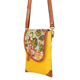 Noho Crossbody Bag w/ Hidden CC Holder - Summer Jungle