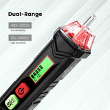 Non-Contact Voltage Tester with Dual Range AC 12V-1000V/48V-1000V