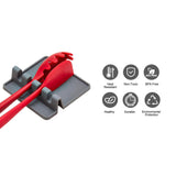 Non-Slip Heat Resistant Silicone Multiple Utensil Rest with Drip Pad