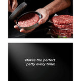 Non-Stick Aluminum Hamburger Press Patty Maker BBQ Burger Mold “Dad Grill Boss”