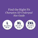 NorthShore Champion XD Washable Underpads
