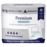 NorthShore Premium Extra-Absorbent Disposable Underpads